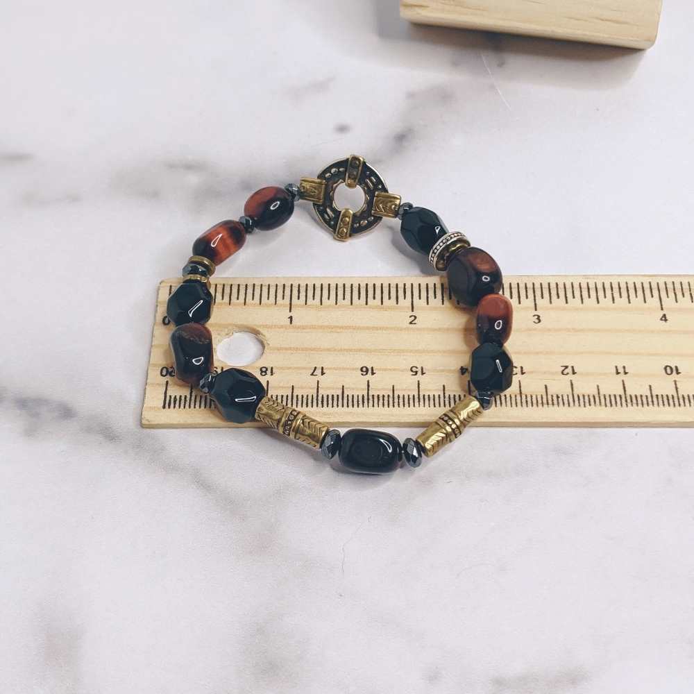 Silpada Sterling Silver Bead Stretch Bracelet - image 2